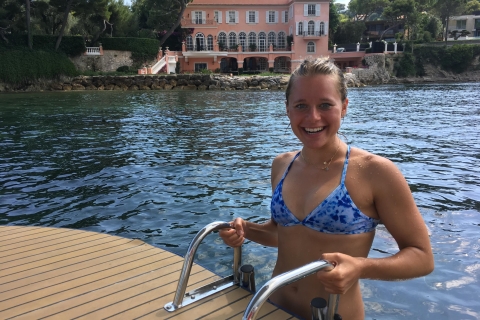 Nice: Private French Riviera Solar Boat Cruise Private Premium 2-Hour Tour