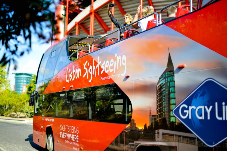 Lizbona: bilet na autobus i rejs hop-on hop-off na cztery linie