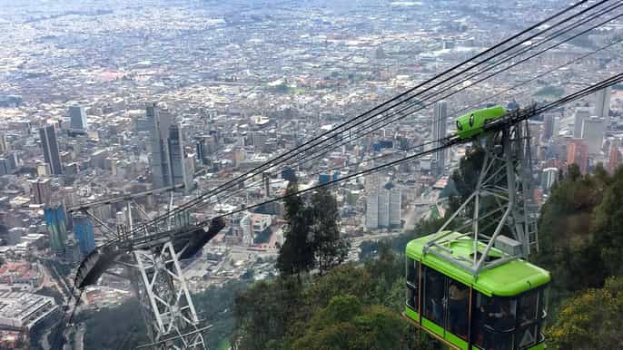 bogota monserrate hill visit and historic city tour