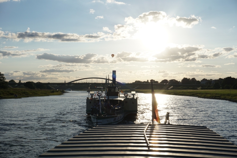 Dresden: Sunset Paddle Steamer Cruise on the Elbe River