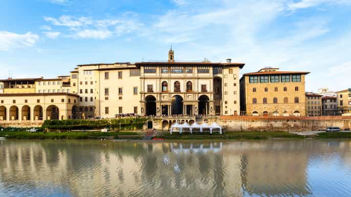 florence afternoon walking tour uffizi gallery visit