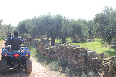 From Georgioupolis: Half-Day Quad ATV SafariQuad for 1 Driver (No Passenger)