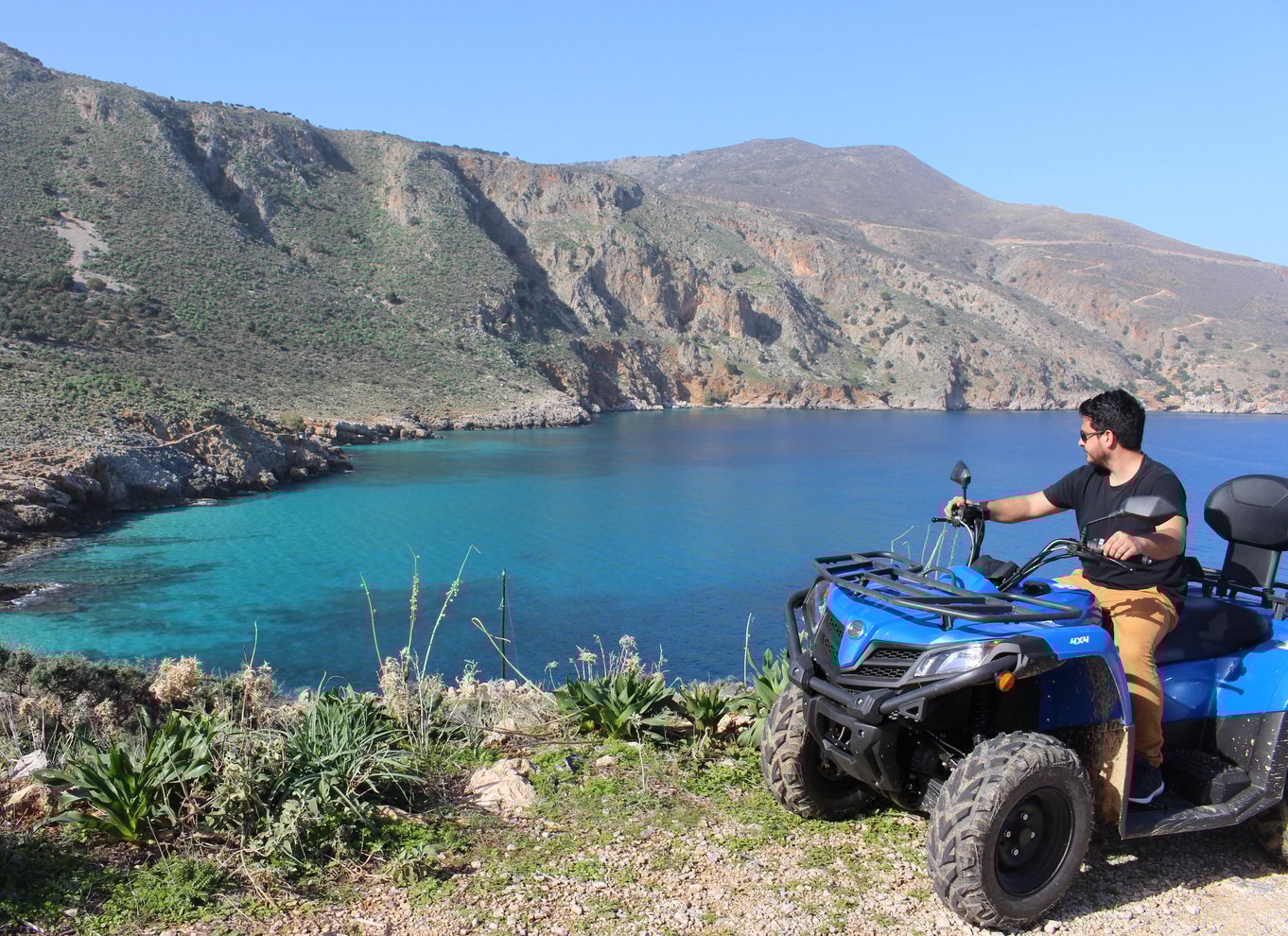 Fra Georgioupolis: Halvdags quad-ATV-safari