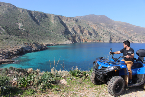 Ab Georgioupoli: Halbtägige Quad-/ATV-SafariQuad für 1 Fahrer und 1 Beifahrer