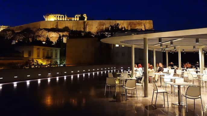 athens friday night acropolis museum visit with dinner