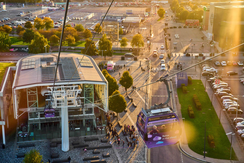 London: Uber Boat 1-Day Hop-On Hop-Off and Cable Car Tickets