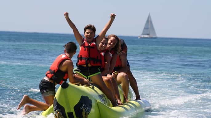 armação de pêra banana boat inflatable ride