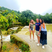 From Hanoi: Waterfall & Scenic Ninh Binh Private Tour