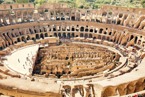 Colisée: visite en petit groupe du métro et du forum romain