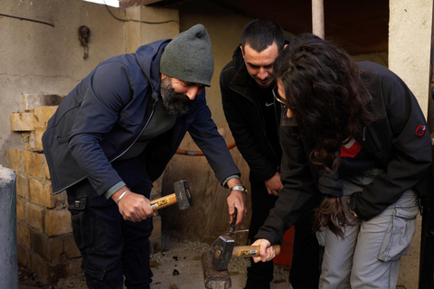 Hands-On Georgian Knife Forging Workshop in Mukhrani