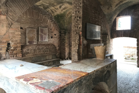 Rome: Ostia Antica Private Van Tour met een archeoloog