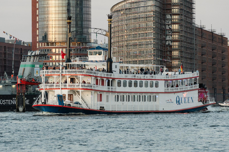 Hamburg: Original XXL paddle steamer tour