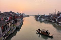 Destaques de Xangai e excursão particular à cidade de Zhujiajiao Water