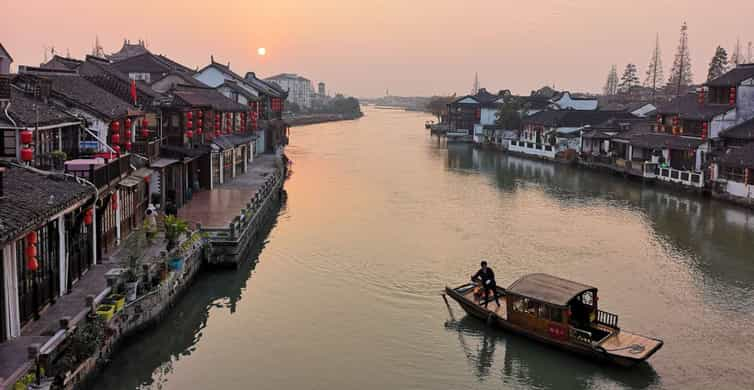 Lo más destacado de Shanghái y ciudad de agua de Zhujiajiao