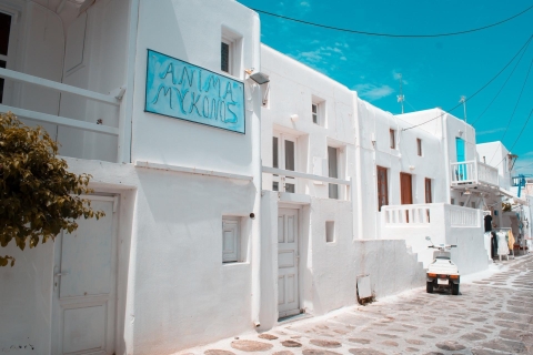 Mykonos : taxi aéroport, port et hôtels