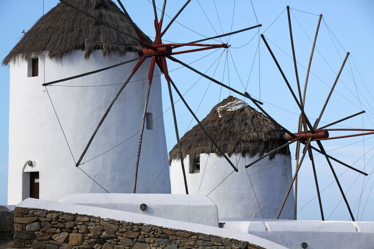 Lotnisko, port i hotele Mykonos Taxi Service