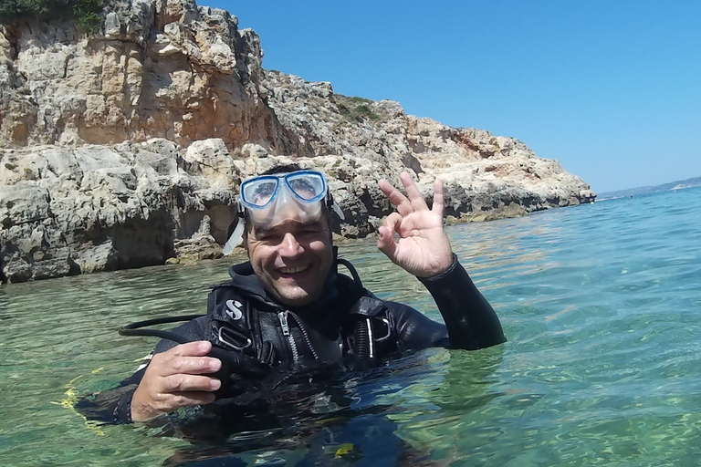 Vanuit Chania: duiken voor beginners