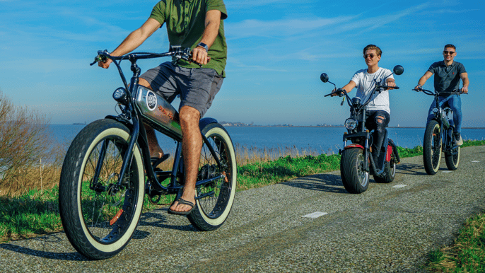 volendam efatbikeverleih mit käseverkostung und mittagessen