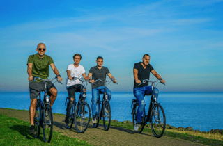 Volendam: Fahrradverleih inklusive Highlights-Routen