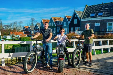 Volendam : Tour en scooter électrique avec déjeuner et dégustations