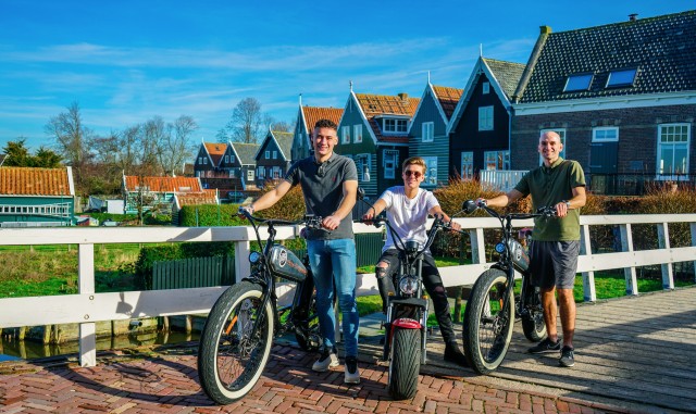 Visit Volendam E-Scooter Tour with Lunch and Tastings in Volendam