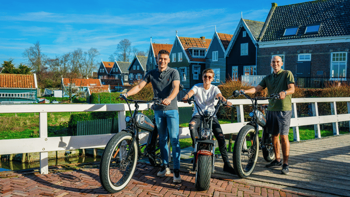 volendam escooter tour with lunch and tastings