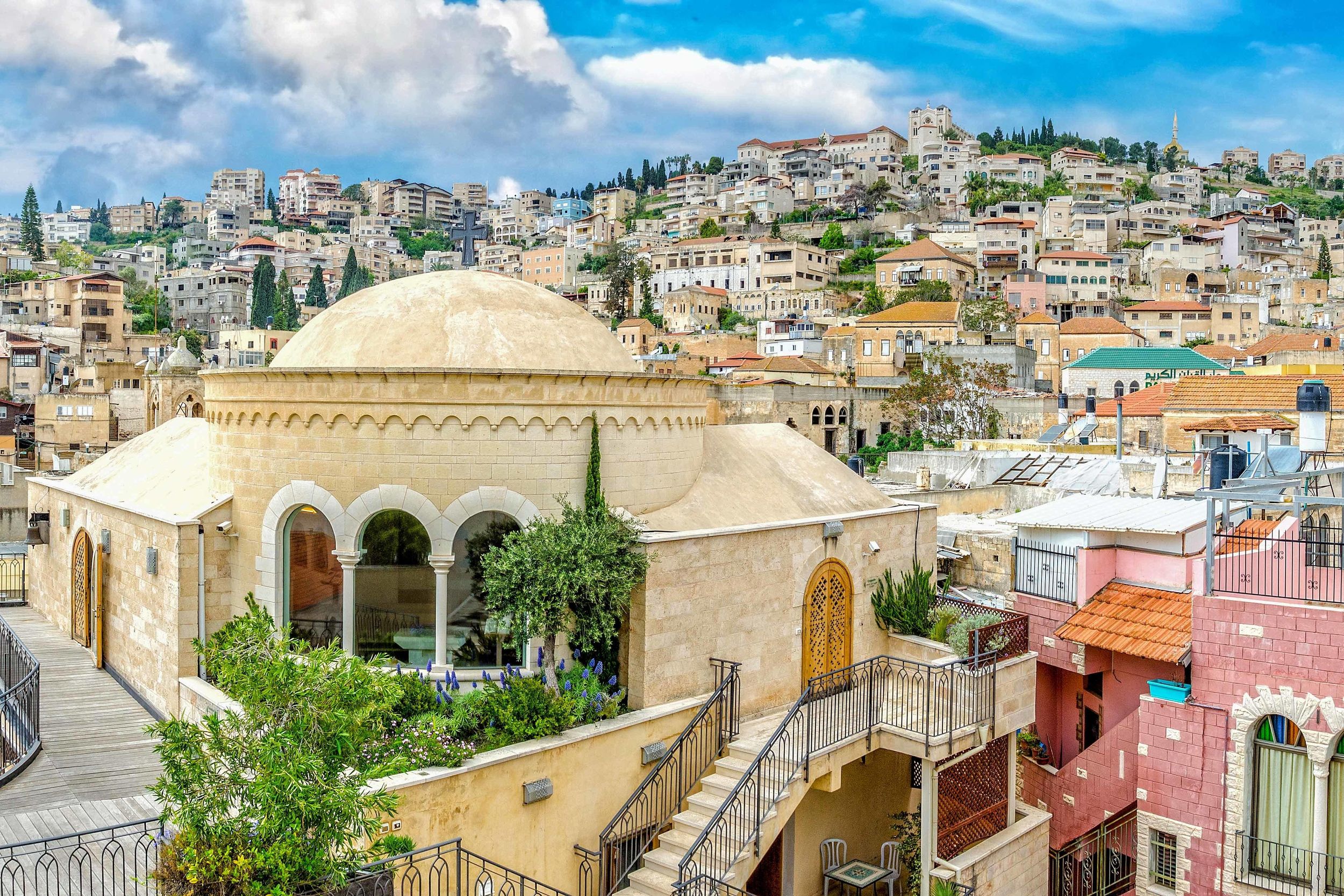 Von Tel Aviv: Geführte Tagestour nach Nazareth und zum See Genezareth