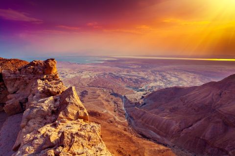 Vanuit Tel Aviv: zonsopkomst in Masada, Ein Gedi en Dode Zee