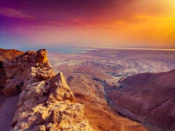 Depuis Tel Aviv : visite du lever du soleil à Massada, d'Ein Gedi et de la mer Morte