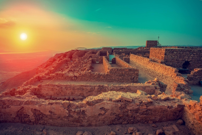 Tour Masada y mar Muerto: desde JerusalénInglés/español desde Jerusalén
