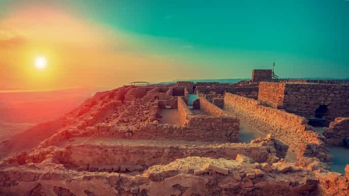 excursão massada e mar morto partindo de jerusalém