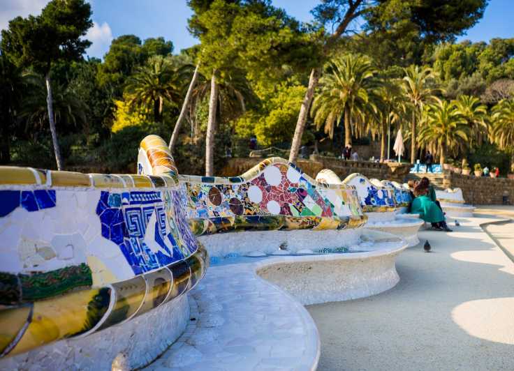 Parc Güell : billet coupe-file et visite guidée
