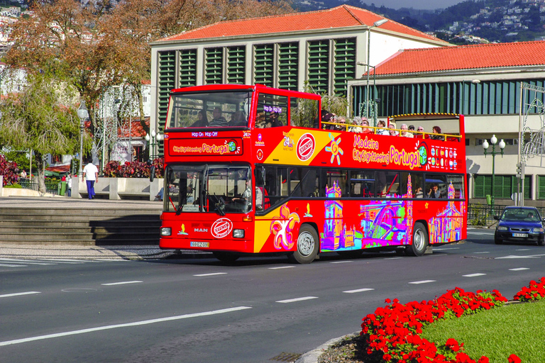 Funchal: City Sightseeing Hop-On Hop-Off Bus Tour24-Hour Hop-On Hop-Off Bus Tour - Red Route