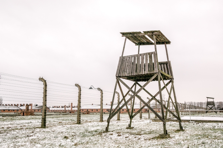 Von Warschau aus: Geführte Tour nach Auschwitz-Birkenau und KrakauTour auf Spanisch