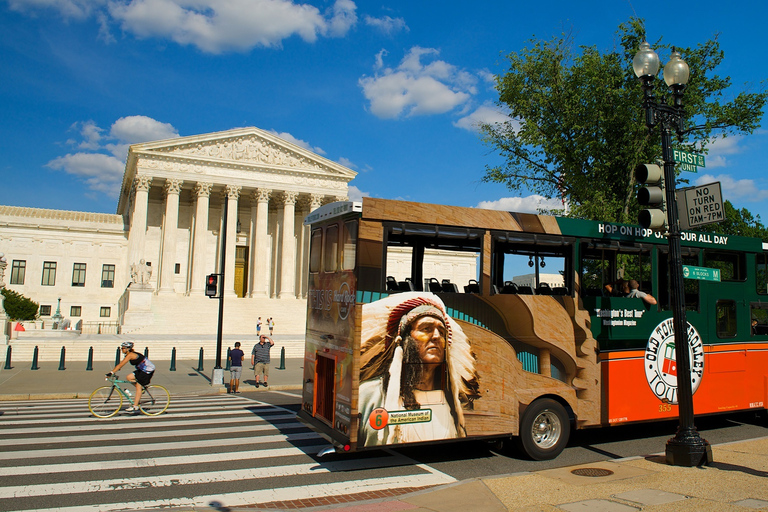 Washington, DC: Old Town Hop-On Hop-Off Trolley City Tour 1-Day Hop-On Hop-Off Trolley Tour