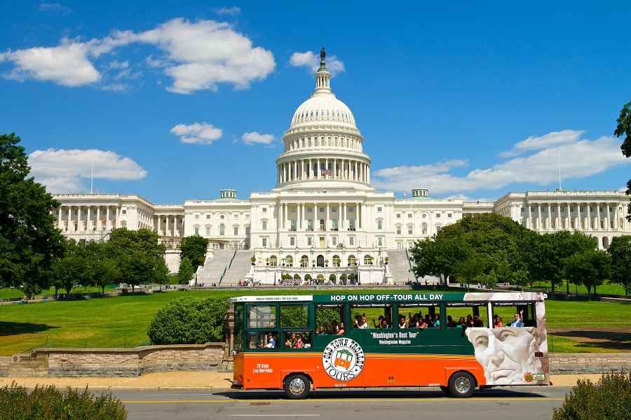 Washington, DC: Hop-On/Hop-Off-Trolley-Tour in der Altstadt. Foto: GetYourGuide