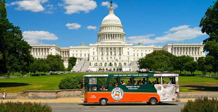 Washington, DC: Városnéző túra: Old Town Hop-On Hop-Off Trolley City Tour