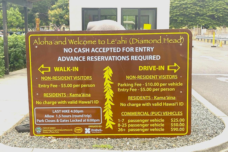 Official Diamond Head Self-Guided Narrated Hiking Tour