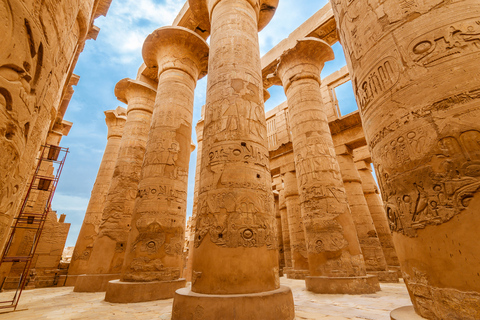 Desde Hurghada: Valle de los Reyes, Hatshepsut, Karnak y almuerzoTour compartido sin tarifas de entrada