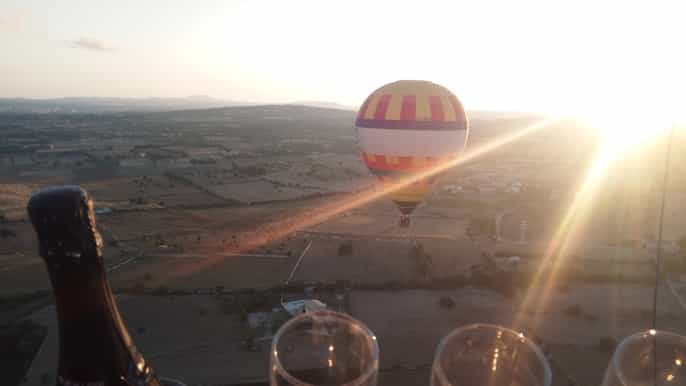 mallorca private hot air balloon ride