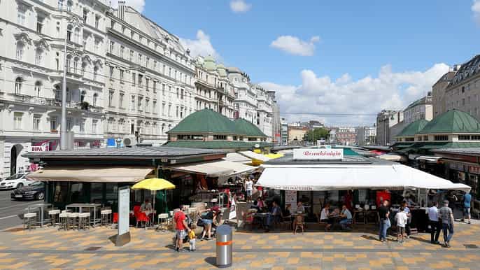 vienna tour gastronomico guidato al naschmarkt