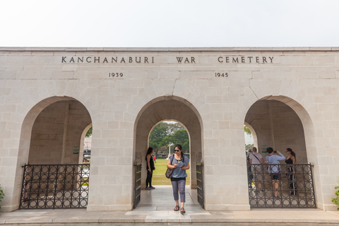 De Bangkok: Excursão Histórica de 1 Dia ao Rio KwaiExcursão sem Serviço de Busca no Hotel