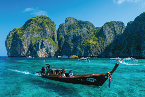 Phuket: Tour di Phi Phi, Maya, Khai, Maiton o Bamboo IslandTour delle isole Phi Phi, Maya e Khai in motoscafo