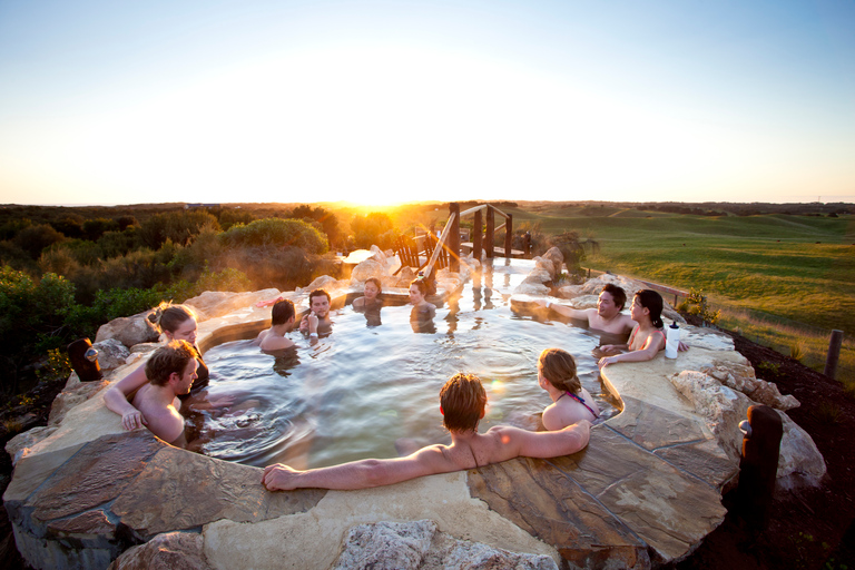 Peninsula Hot Springs: Feuer, Eis und baden