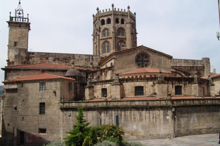 Vanuit Santiago: Excursie naar Ribeira Sacra en OurenseTour met Ourense Meeting Point