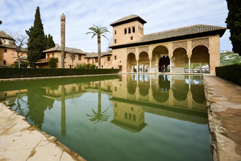 Depuis Séville : Visite de Grenade et de l'Alhambra avec billet d'entréeVisite en espagnol, anglais, italien & français