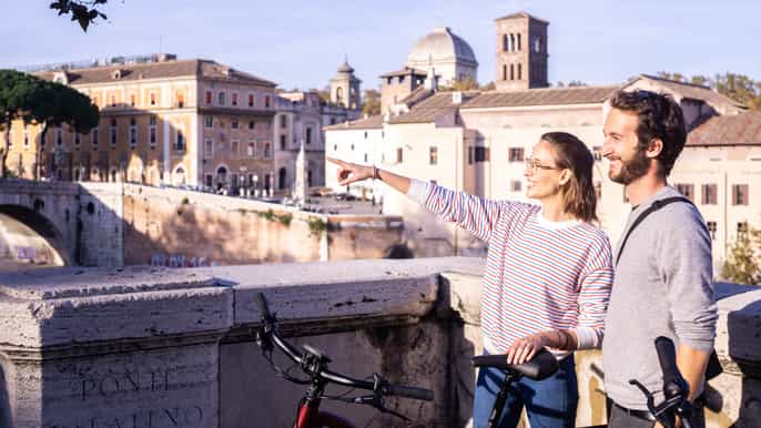 rome small group panoramic ebike tour