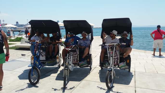 split diocletian palace 30minute rickshaw tour for 2