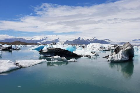 Reykjavík: tour di 2 giorni con iceberg, ghiacciai e cascate
