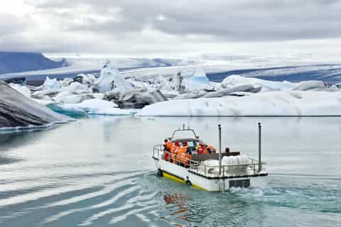 2 Day South Coast Tour with Glacier Hike & Boat Tour